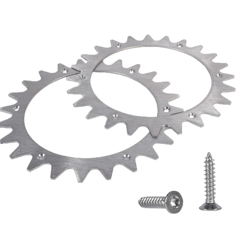 ya 14 2pc 205mm Wheel for S/M Lawn Ensure Stability on Wet Ground