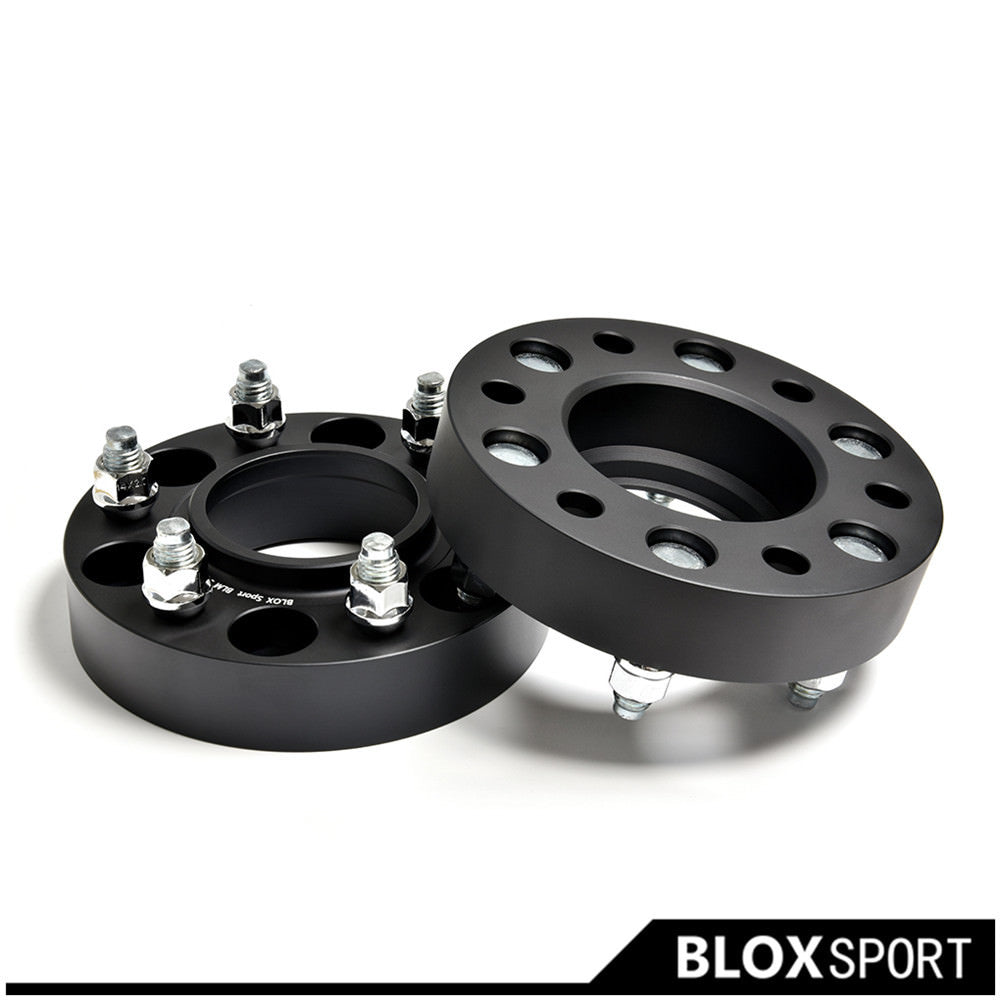 ya 1 7.2 135/6 A Pair of 2 30mm for Ford Expedition F150 Black Wheel Spacer 6x135 CB87.1