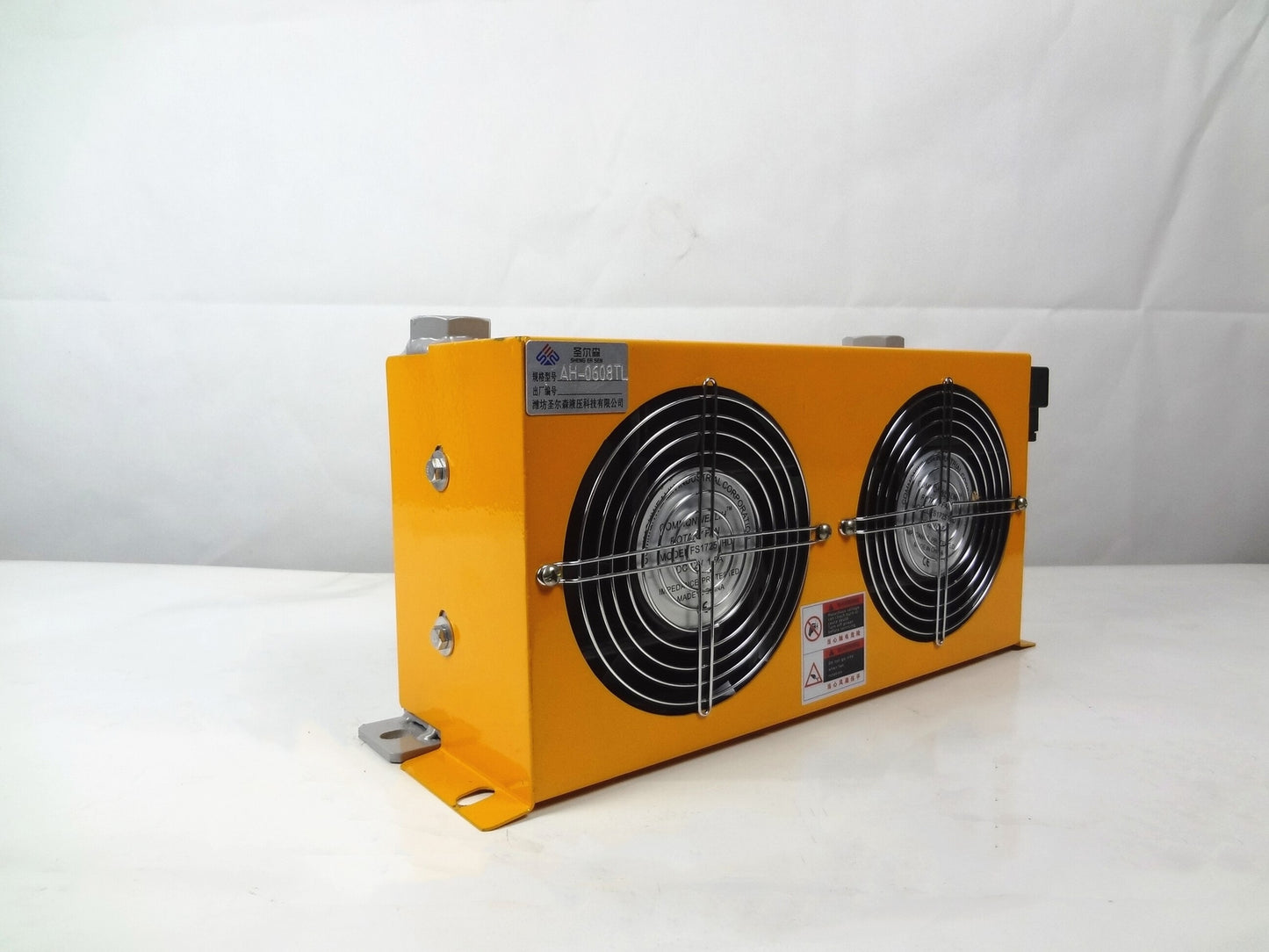New Hydraulic Air Cooler Air Cooled Oil Radiator Double Fans Oil Radiator Oil