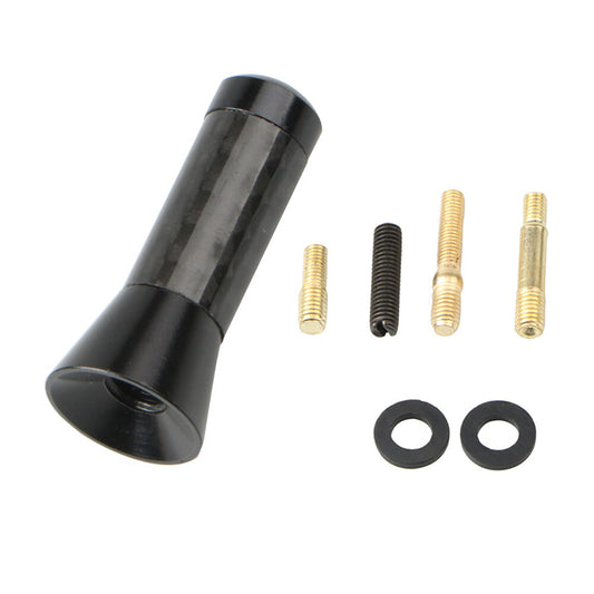 ya 3 6.25 1x 1.4 inches Black Car Antenna aerial Carbon Fiber Radio FM Antena Universal