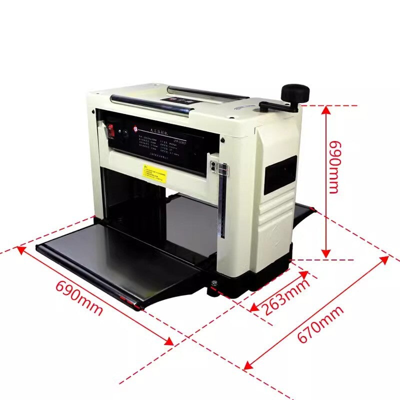 ya 25 Electric Wood Surface Thickness Planer Thicknesser Machine for Woodworking