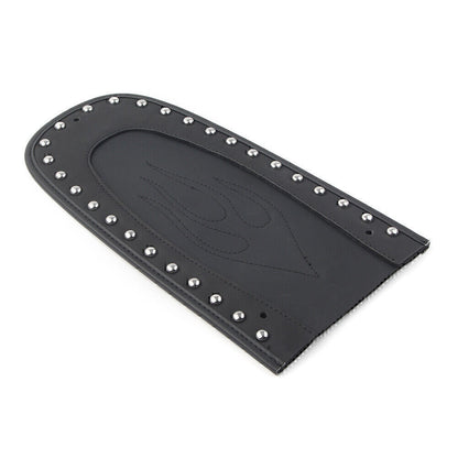 ya 5 8.7 Leather Flame for SEAT Rear mudguardBib for Harley Street Glide FLHX 2006-2019 Black