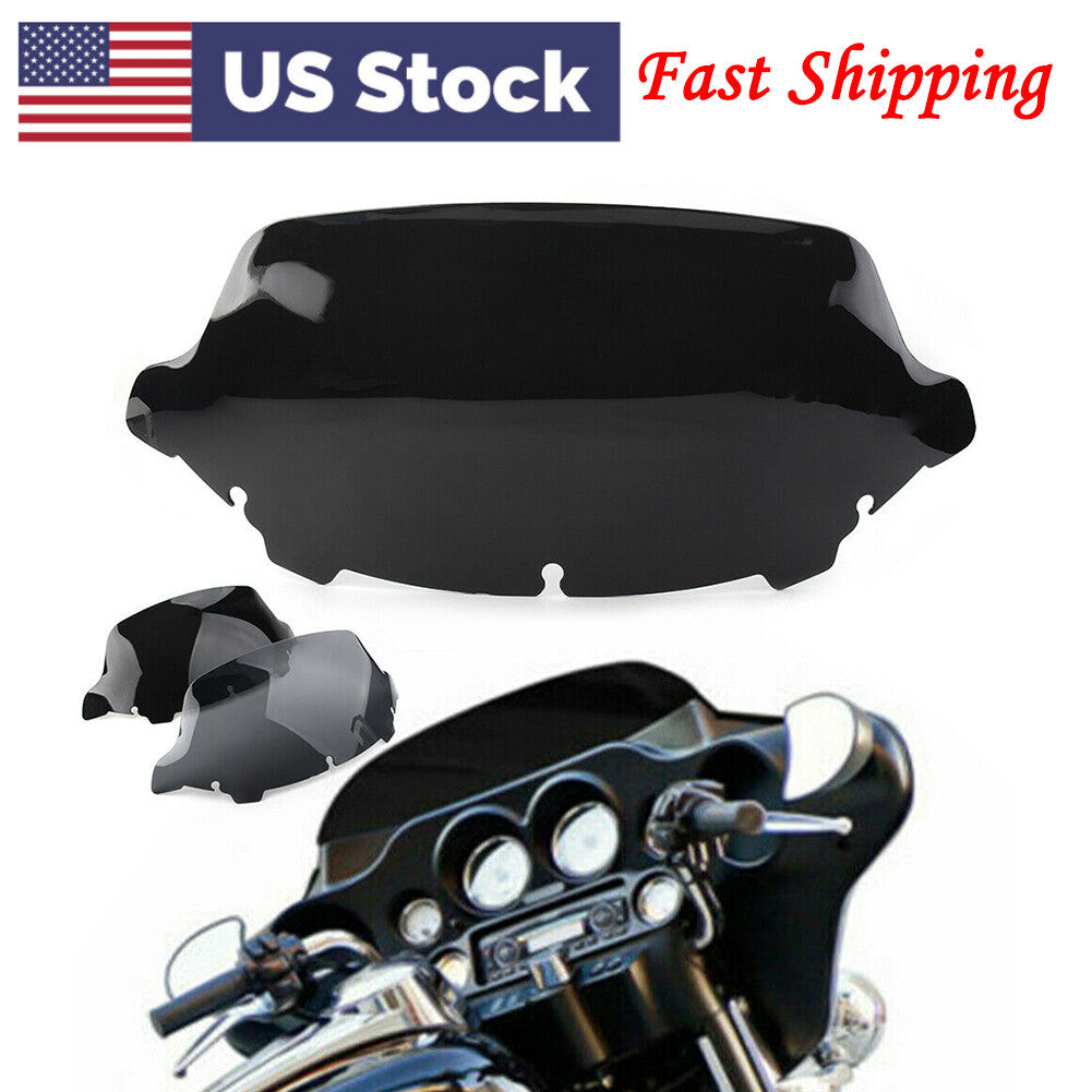 ya 4 6.21 for Harley Touring Electra Street Glide 14-23 10.5' Windshield Wave Windscreen