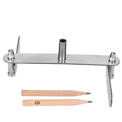 ya 14 (40~100mm)Woodworking Center Finder Marking Gauge Scriber Centering Tool