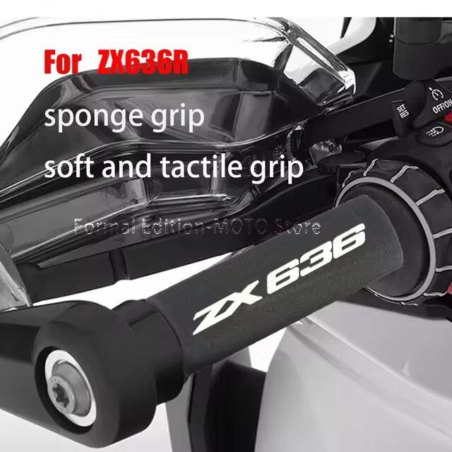 ya 2 7.16 Handlebar Grip Sponge Cover for Kawasaki ZX636R Shockproof Sponge Grip