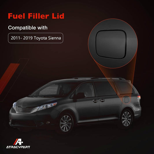ya 11 10.28 Fuel Filler Tank Cover Door Lid Gas Cap 77350-08020 for Sienna 2011-2019 n