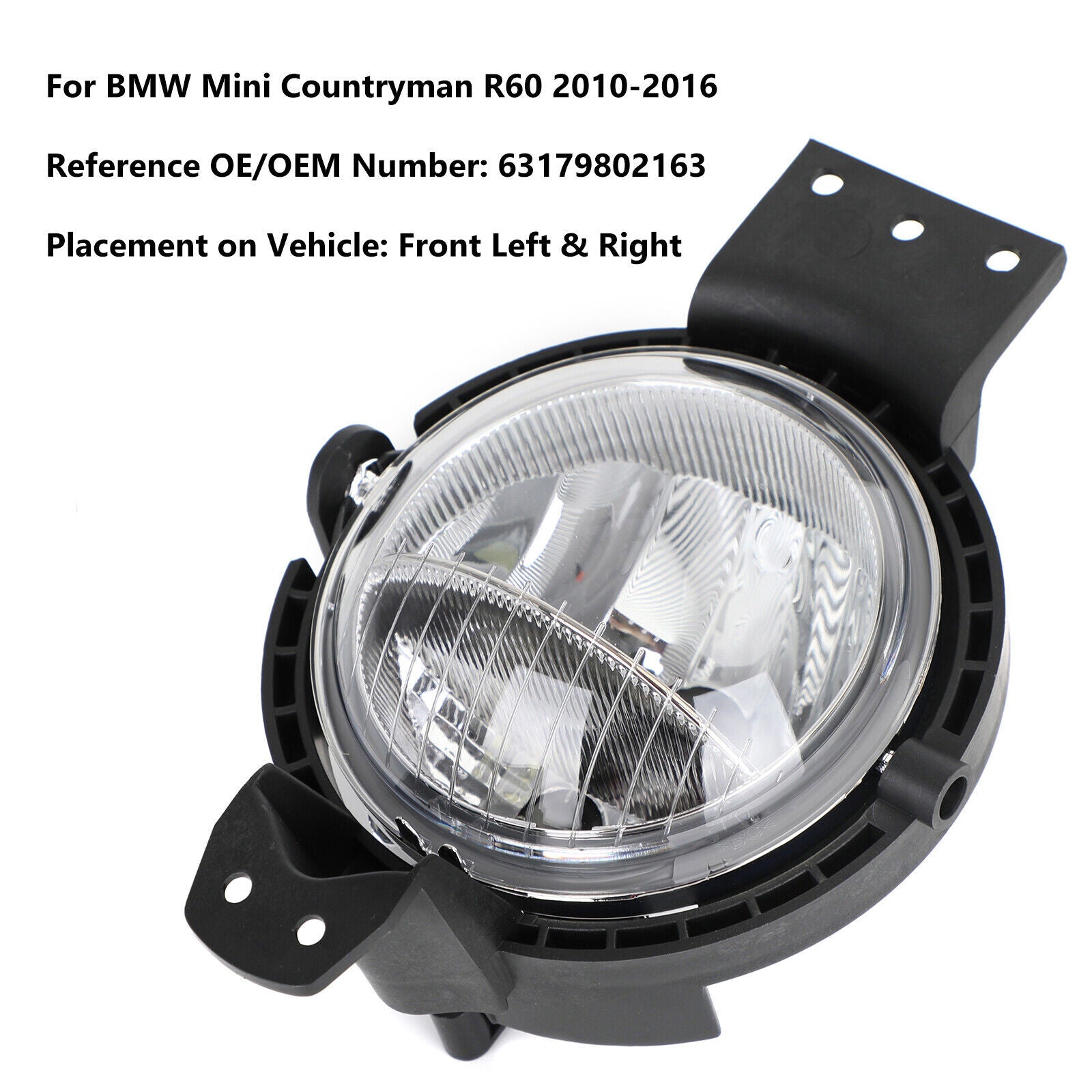 ya 1 8.5.3 L&R Fog Light Daytime Running Lamp for Mini Countryman R60 2010-2016 d