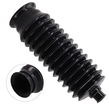 ya 5 8.7 1*Universal Silicone Steering Rack And Pinion Bellows Boot LH&RH Kit Black New