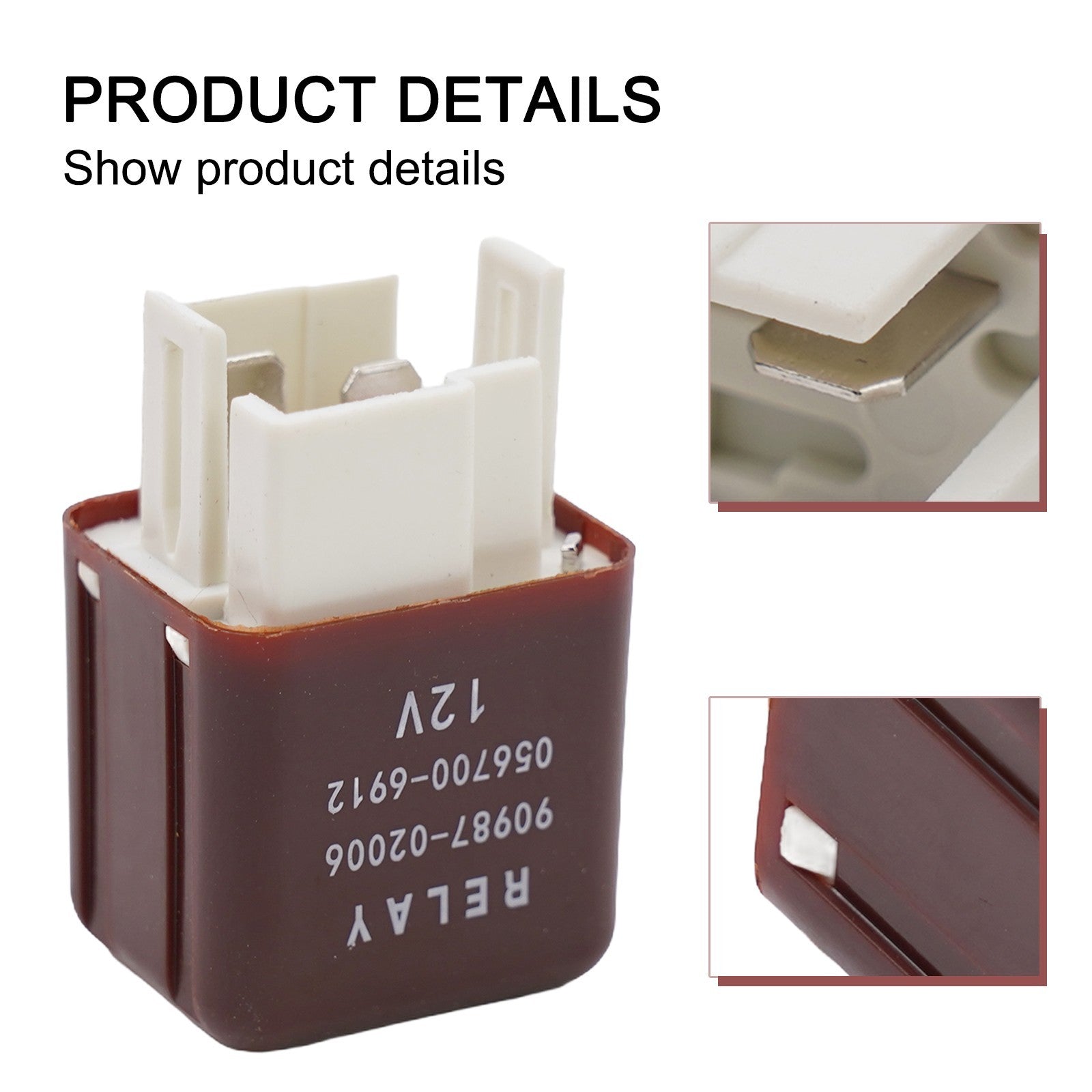 ya 5 8.7 New Interior Replacement Parts Relay For Landcruiser 75 Series Plastic