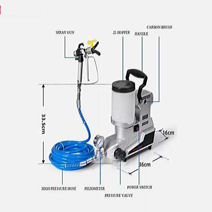 ya 26 Hot selling painting machine electric airless paint sprayer,