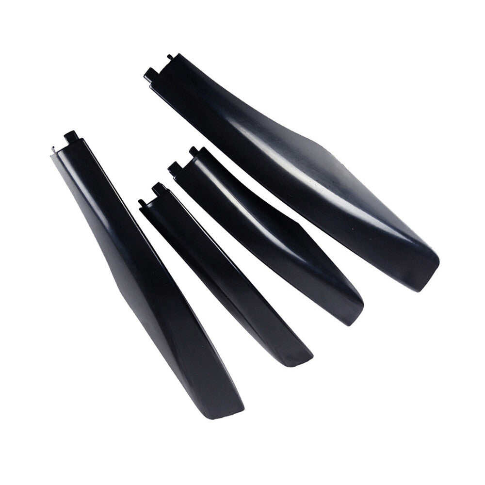 ya 5 8.7 Fit For RX330 RX350 2004-2007 4Pcs Roof Rack Cover Shell Rail End Cap Black