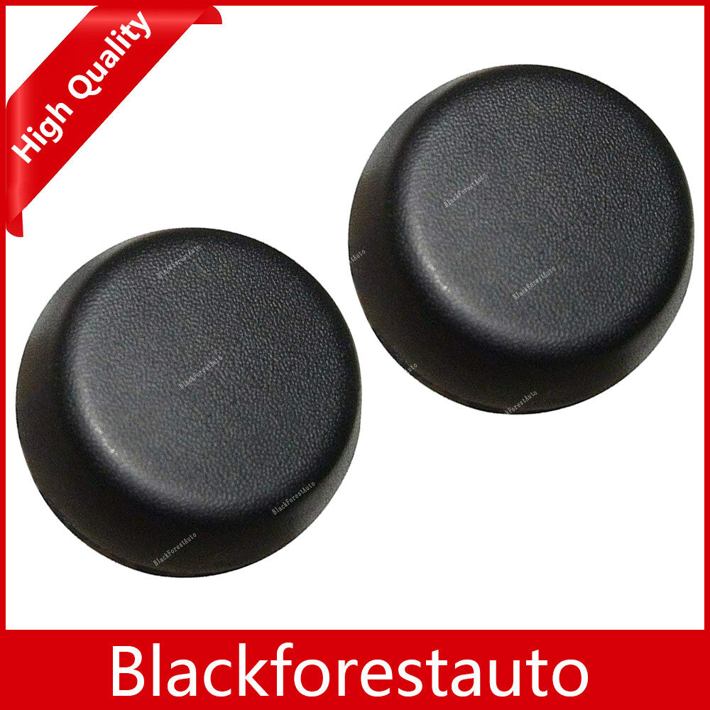 ya 27 6.18.2 2Pcs Rear Bumper Dome Bolt Cover Cap Black Fit for Toyota Tundra Tacoma 2005-15
