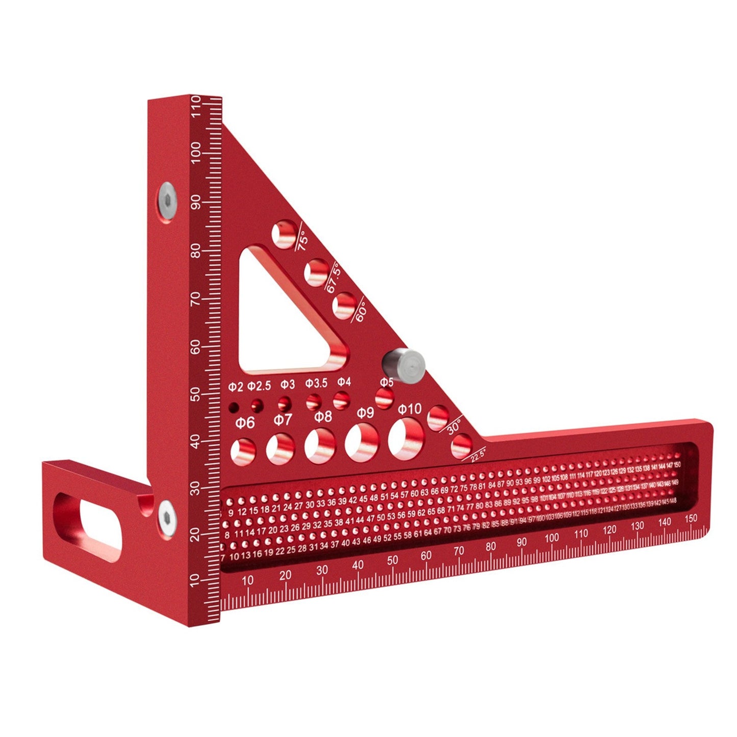 ya 14 3D Multi Angle Measuring Ruler Metric 22.5-90 De Woodworking Square