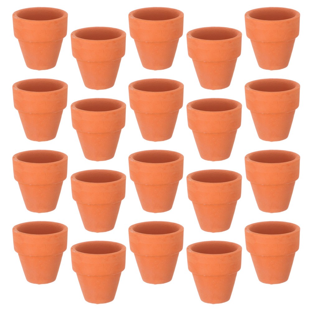 ya 14 20pcs Outdoor ature Flower Pots Small Pots Tiny cotta Pots