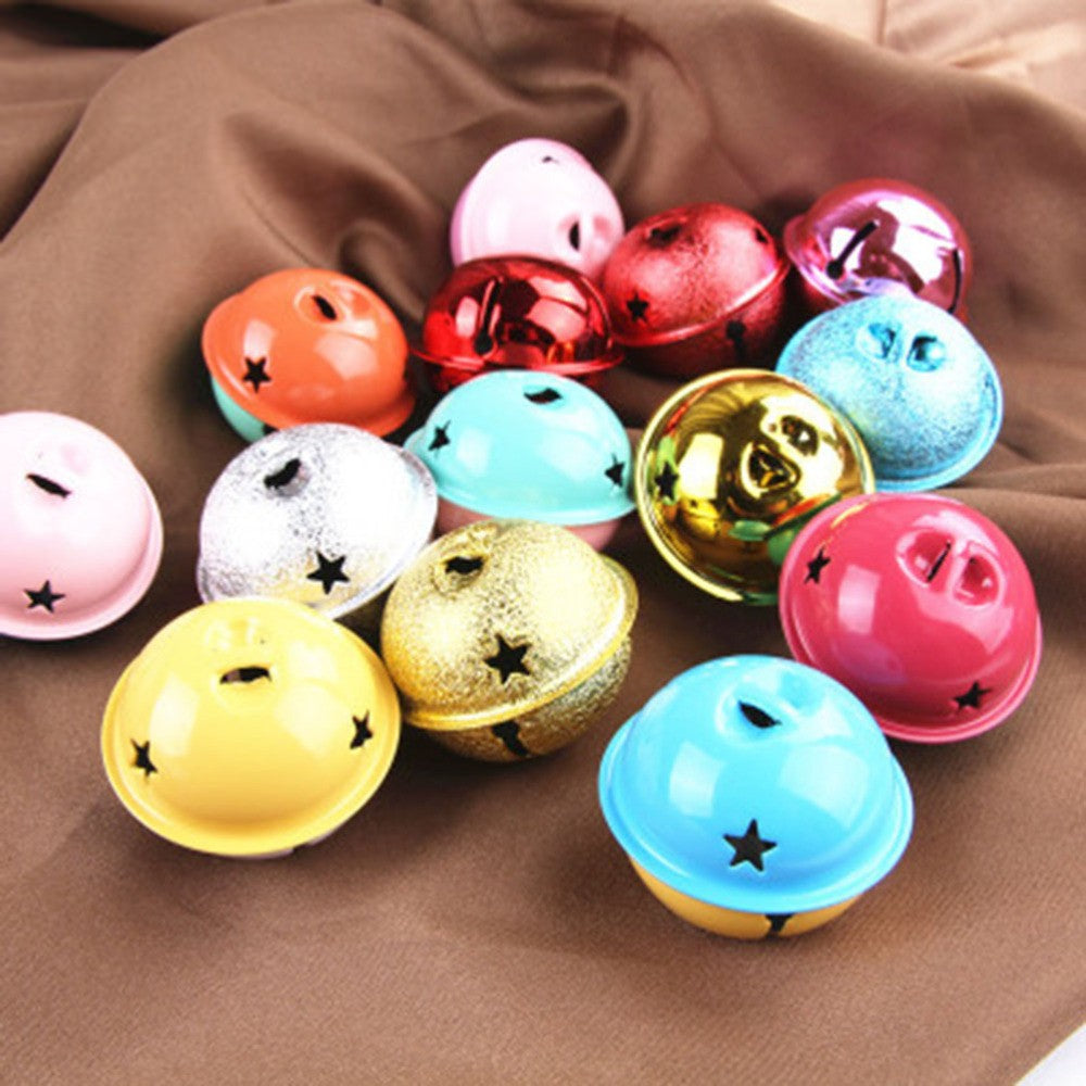 ya 5 8.7 4 Pcs Bell Ornaments Multicolor Pendants Christmas Bells Colorful Jingle