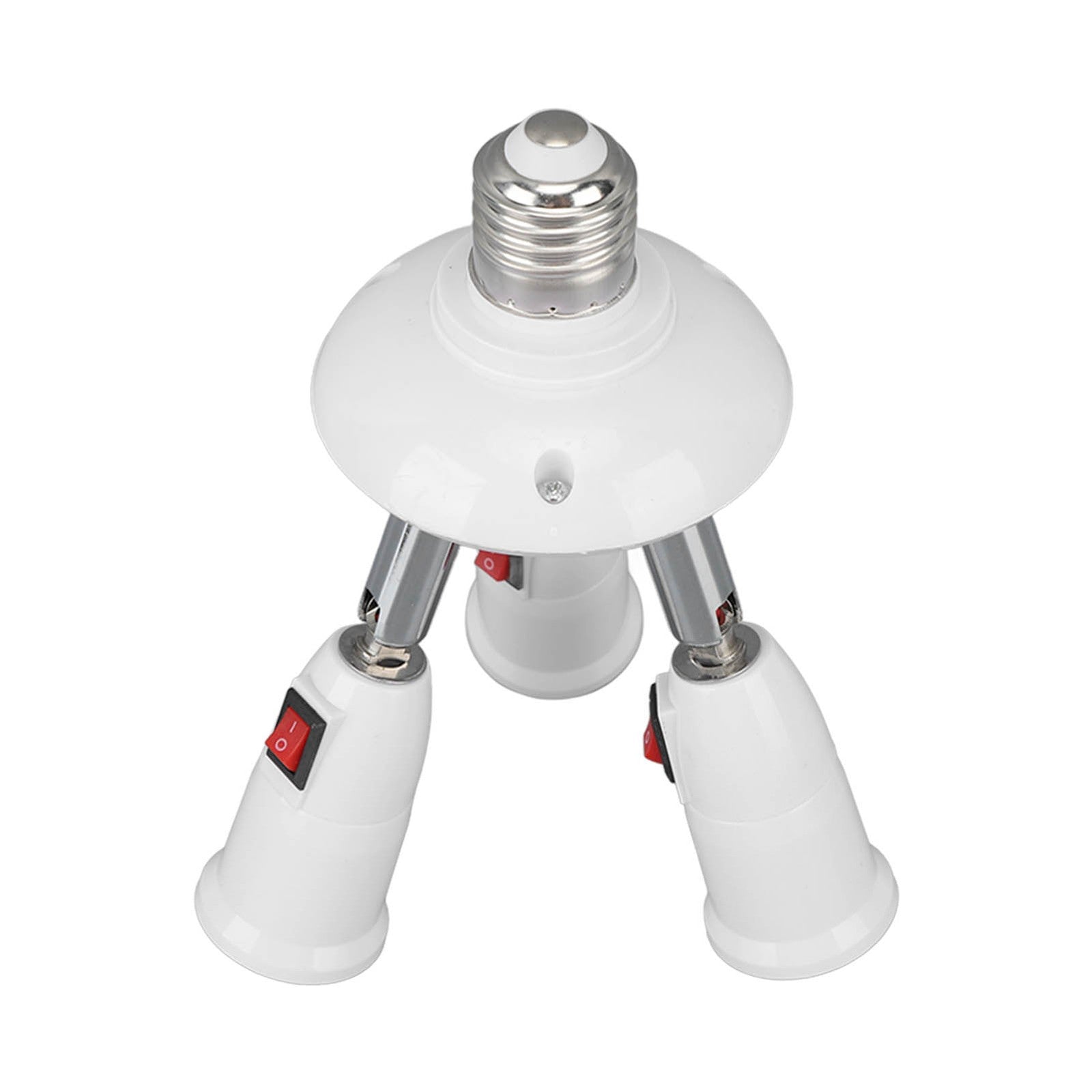 ya 14 E27 E26 Lamp Adapter 3 In 1 Light Socket Extender Adjustable 85?265V With
