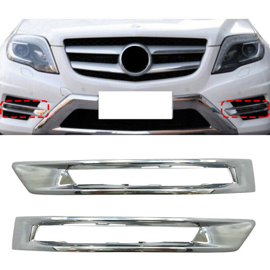 ya 1 8.5.1 A pair of front bumper fog light grille covers suitable for the 2014-2016 for GLK
