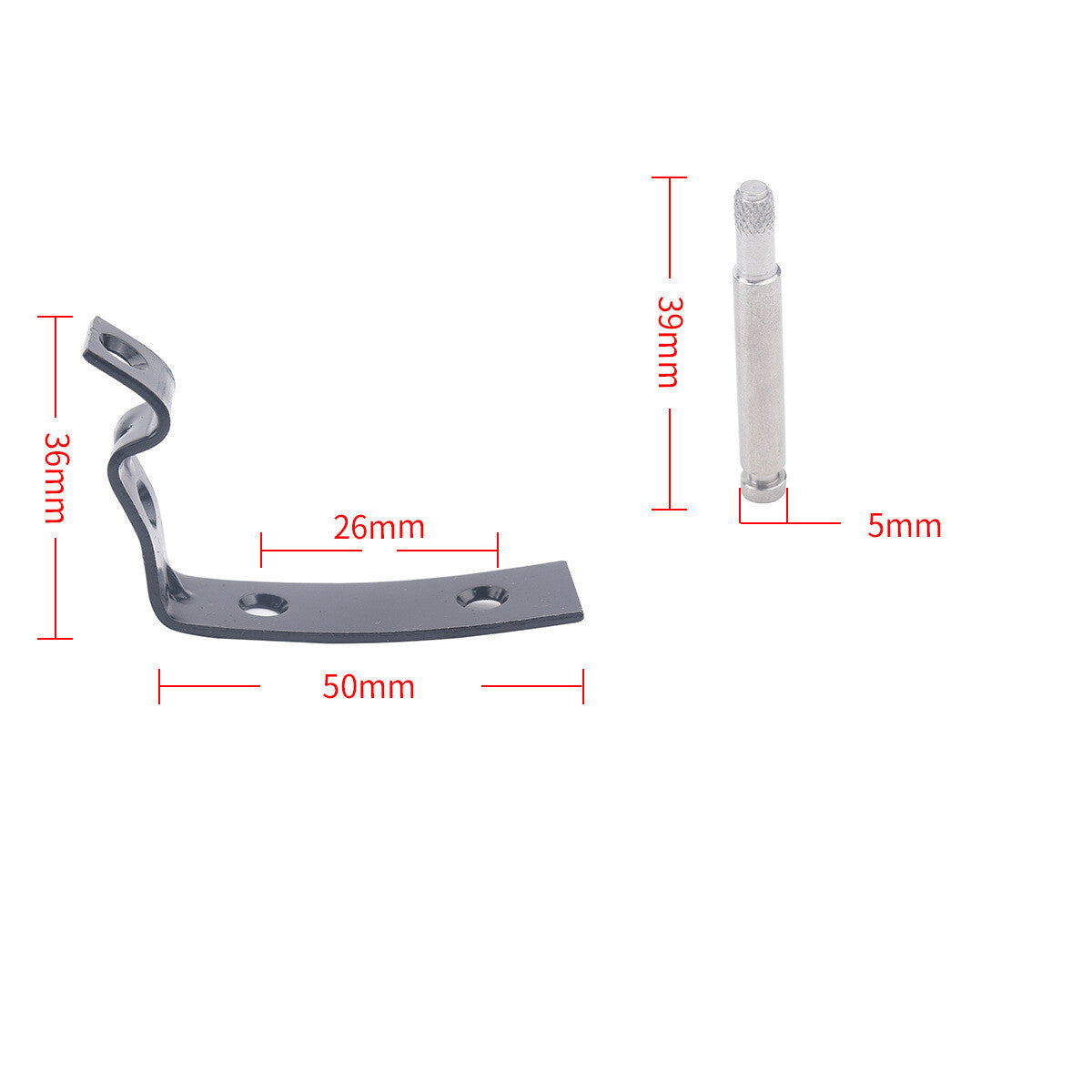 ya 5 8.7 Suitable for Audi A4 S4 RS4 B6 B7 8E glove box cover hinge buckle repair fixing kit bracket