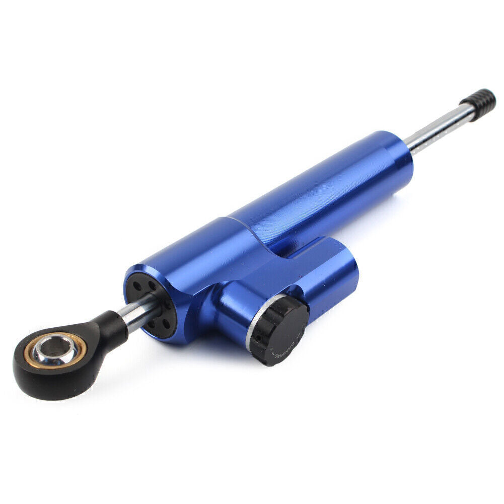 ya 5 8.7 Universal Steering Damper Stabilizer Linear Reversed Safety Control Blue
