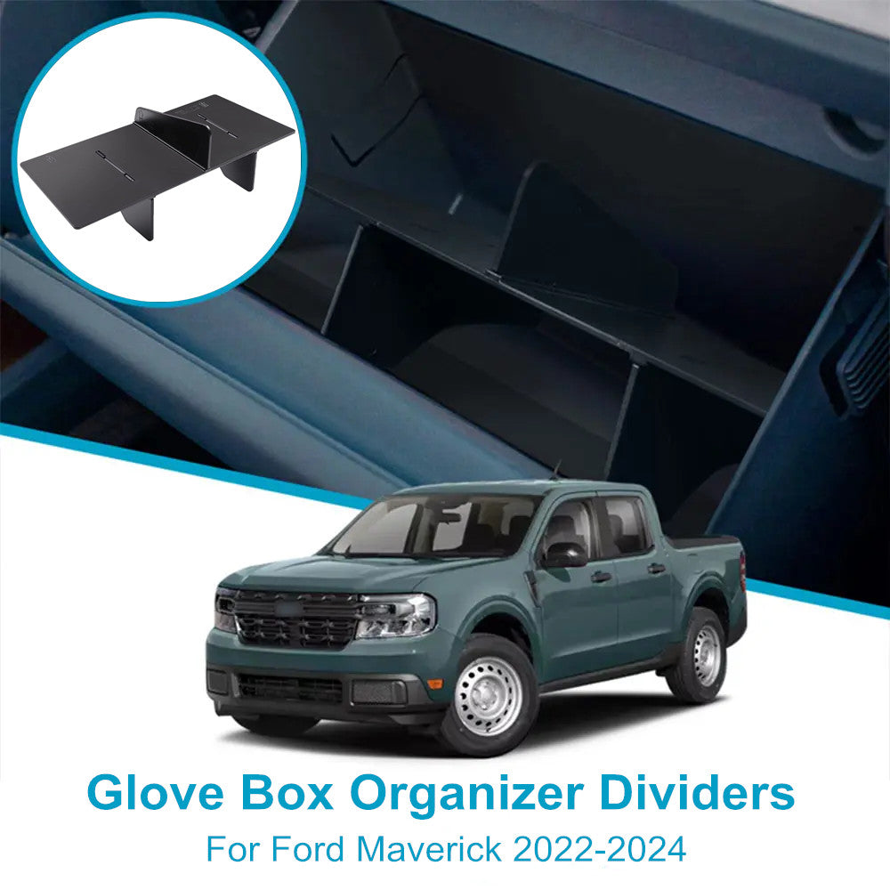 ya 5 8.7 For 2022 2023 2024 for Ford Maverick Cabs Center Console Glove Box Organizer Divider
