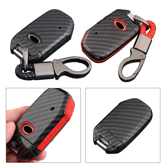 ya 10 5.28 for Kia Sorento Sportage Stinger Carbon Silicone Car Remote Key Cover Case