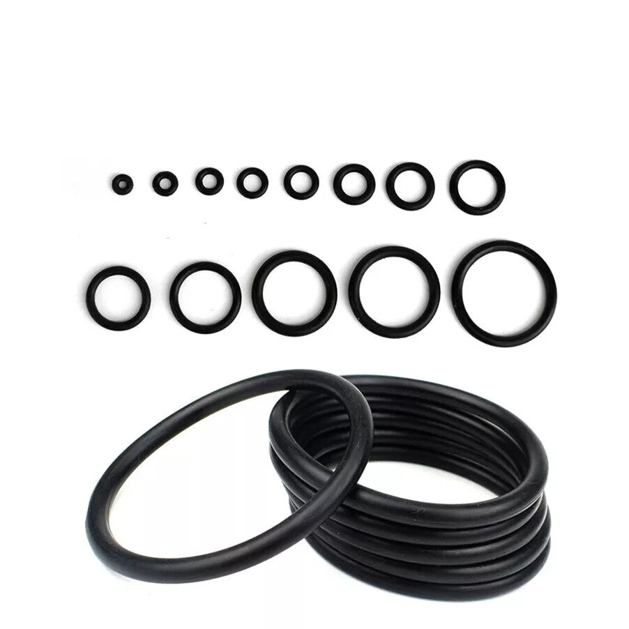 Nitrile Rubber Metric O-Ring, Corrosion Resistant Mechanical Rubber Ring, Black