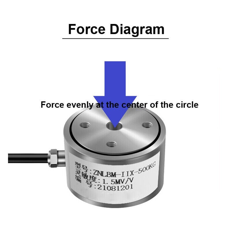 ya 26 1KG~2T High Accuracy Load Cell Tension Pressure Weighing Sensor+Controller Meter
