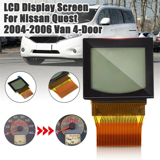 ya 2 6.29 Speedometer Cluster LCD Screen w/ Bonded Ribbon For 04-06 for Nissan Quest 46*42*3mm