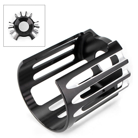 ya 1 6.30 Black Oil Filter Cover Cap fit for Harley Touring Road King Street Glide Motorcycle