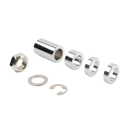 ya 5 8.7 Motorcycle Rear Axle Nut Spacer Kit for Harley Softail FLST FSXT 2008+