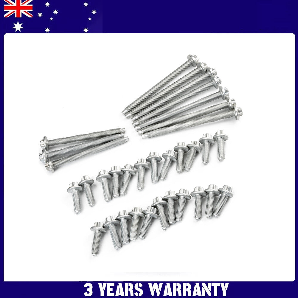 ya 12 5.21 34X NEW Engine Oil Pan Bolt Set 11132210959 Fit For 2008-2017 for BMW X6 xDrive35i