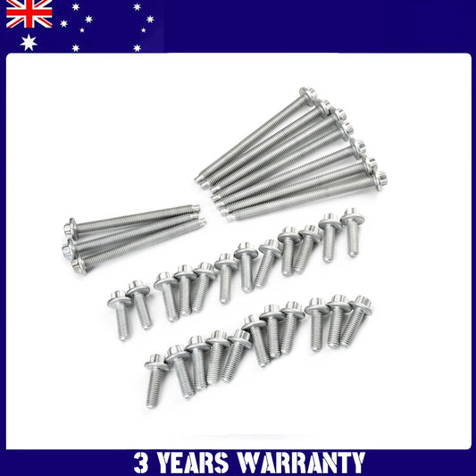 ya 12 5.21 34X NEW Engine Oil Pan Bolt Set 11132210959 Fit For 2008-2017 for BMW X6 xDrive35i