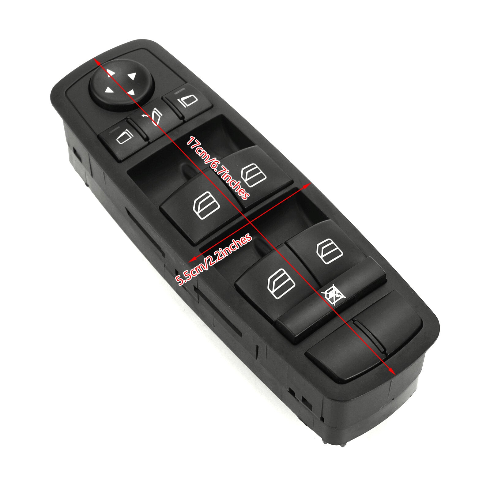 ya 1 8.5.3 Power Window Switch for Benz ML350 Master 2006-2011 A 2518300290 CA U1