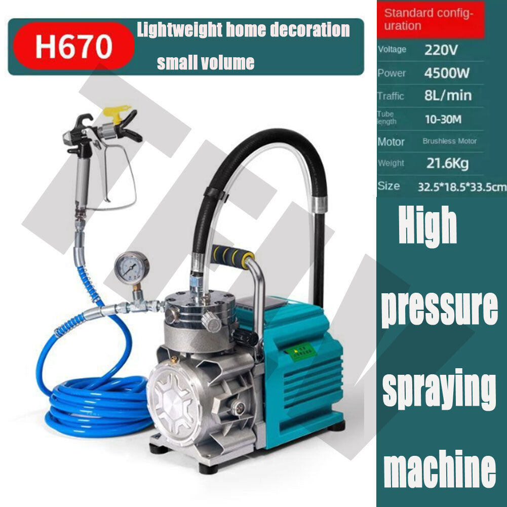 ya 26 High Pressure Sprayer New Airless Sprayer Portable Small Paint Spraying