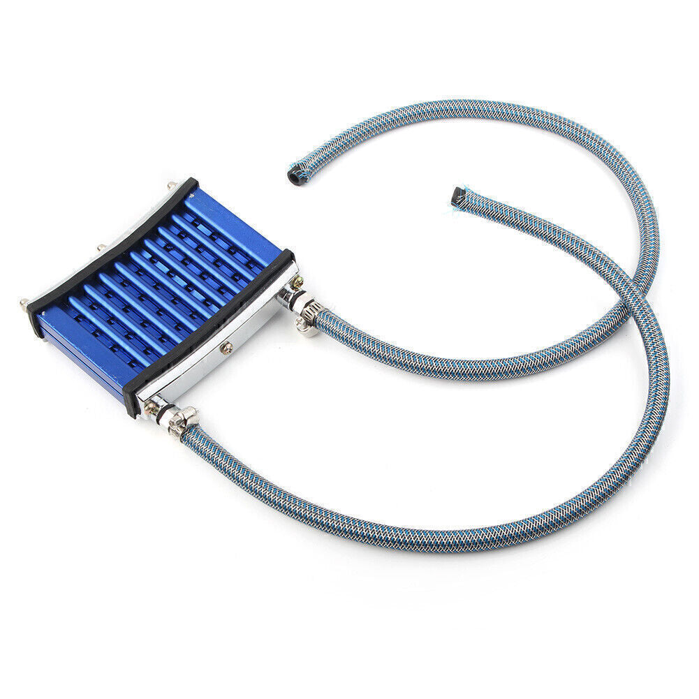ya 5 8.7 Oil Cooler Cooling Radiator For 125cc 140cc 150cc Motor Dirt Pit Bike ATV Blue