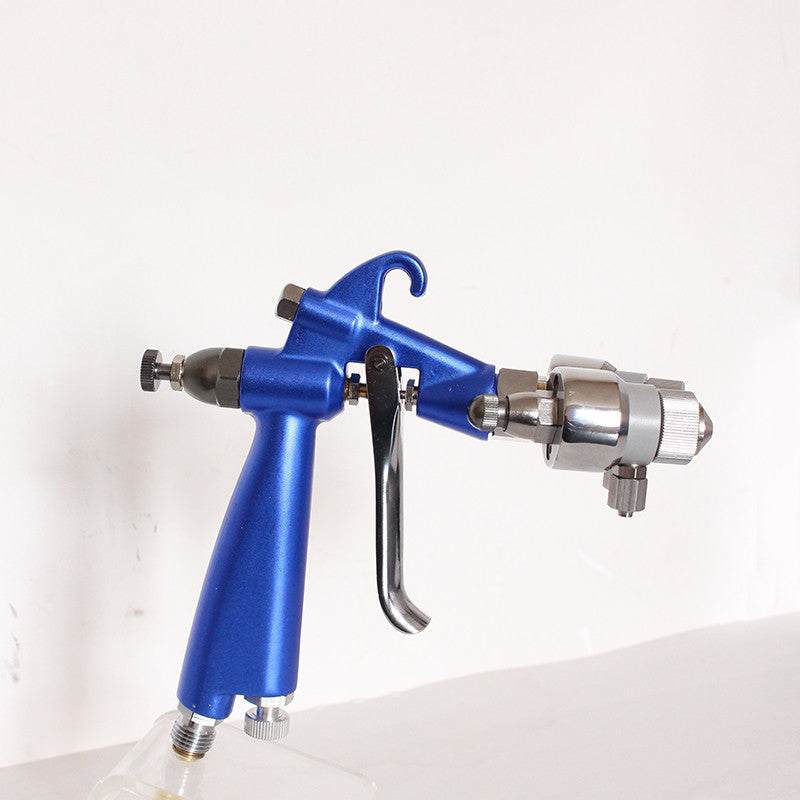ya 26 Air Brush HVLP Spray Air Compressor Double Nozzle nometer Paint Sprayer