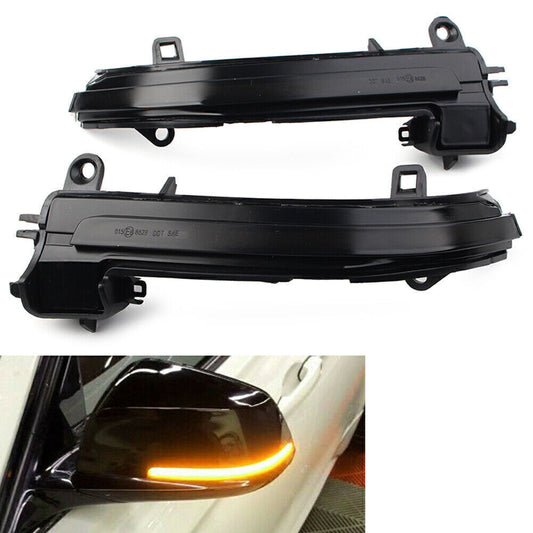 ya 4 6.17.2 Dynamic Turn Signal Mirror Sequential Light Lamp Fit for BMW F20 F30 F33 F34 F32 USA