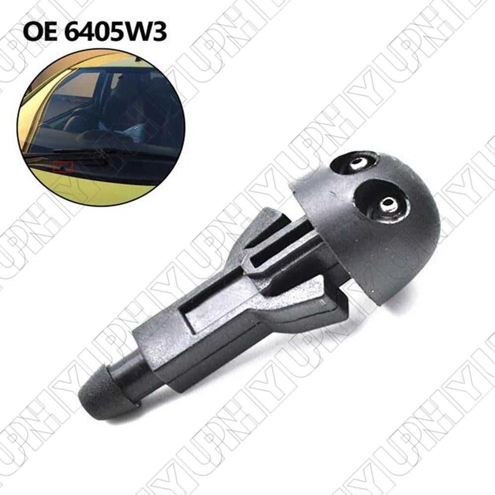 ya 5 8.7 For 05-14 for Peugeot 107 for Citroen C1 Front Windscreen Washer Jet Water Nozzle 6405W3