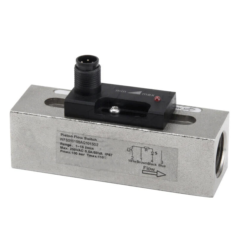 ya-26-7.28-Piston-Flow-Switches-Flow-Meters-Water-Flow-Switches-Nickel-Plated-Brassa