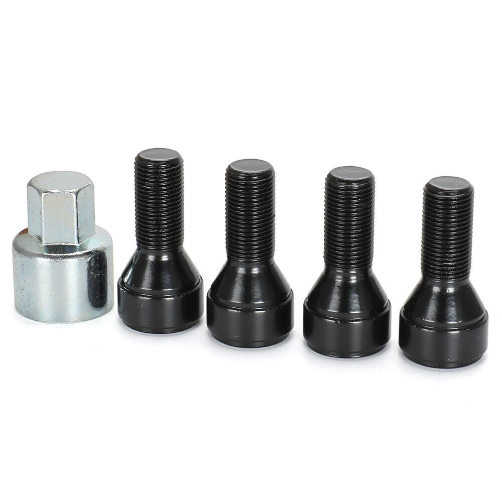 ya 8 5.27.2 5PCS 36136792851 Wheel Lock Set Anti Theft Lug Nuts Bolt Fits for BMW M14*1.25