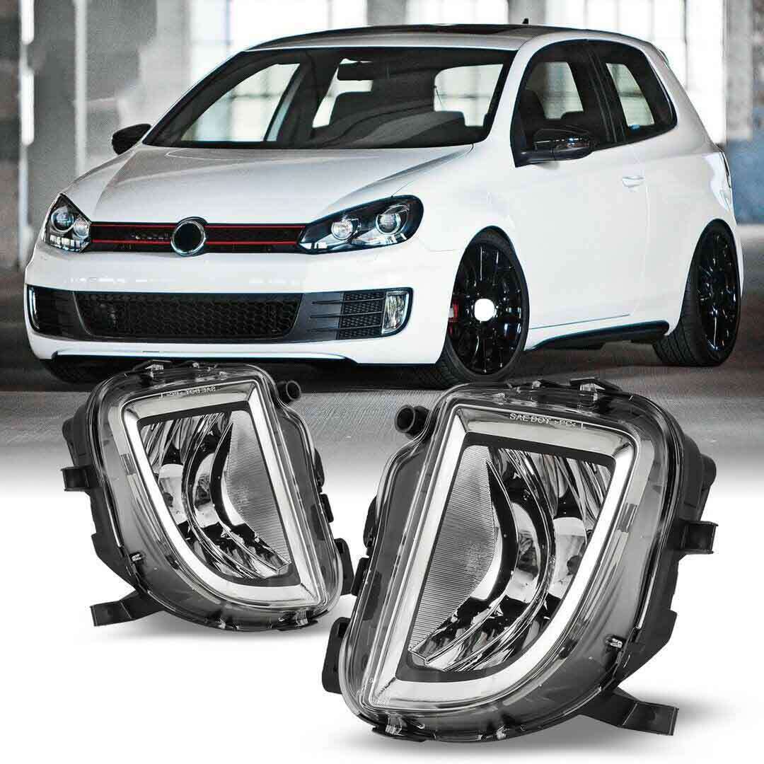 ya 1 8.12 baidi Fog Lights for 2010-2014 for VW for VW GTI MK6 11-15 for Jetta GLI Bumper Lamps L&R