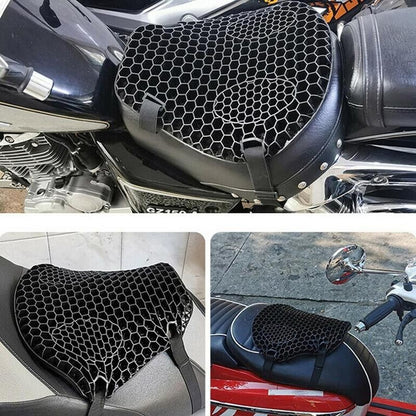 ya 5 8.7 Motorcycle 3D Mesh Comfort Honeycomb Gel for SEAT Cushion Cover