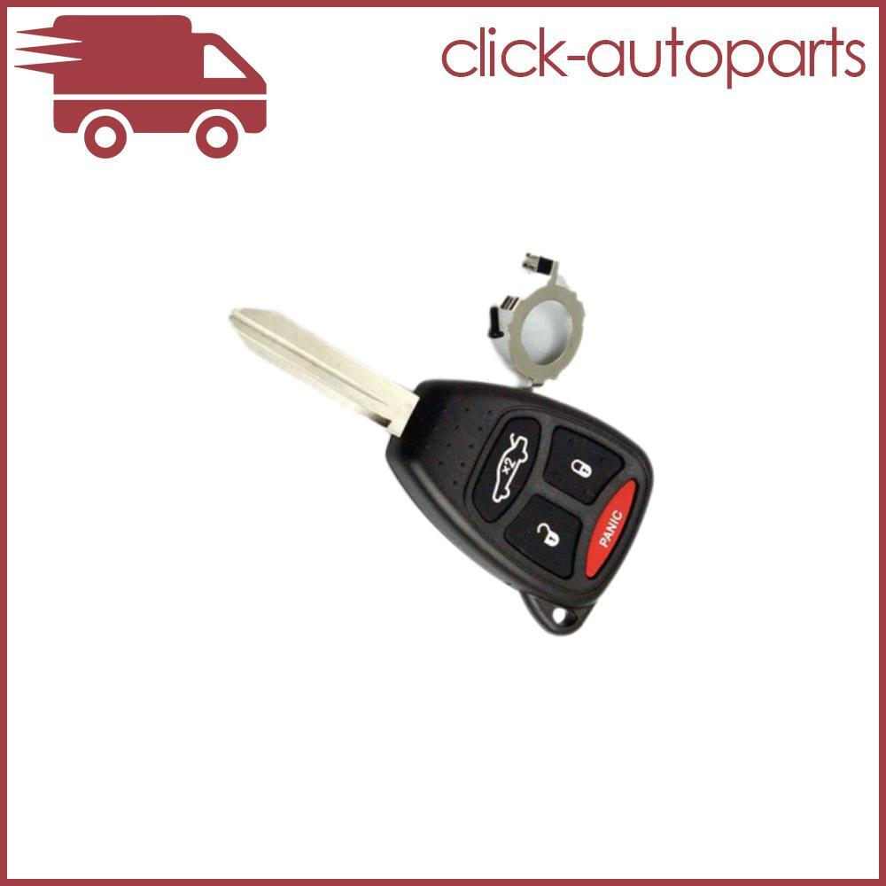ya 10 5.28 Replace Remote Key Shell Case Fob for Chrysler for Dodge for Jeep 4 BTN +Blank Blade