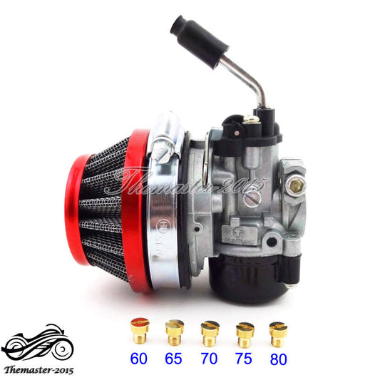ya 4 6.17 Dellorto SHA 14mm Carb Jets Air Filter For Targa LX TT Tomos A35 Sprint Colibri