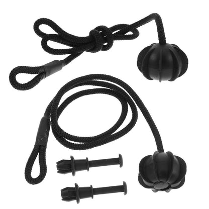 ya 5 8.7 2 Sets Trunk Partition Rope Snap Bungee Cords with Carabiner Hooks Bag Hanger