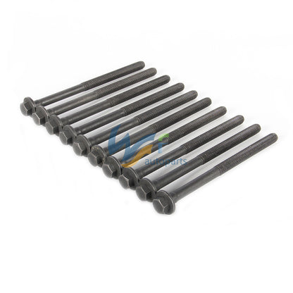 ya 5 8.7 10-Pack Engine Cylinder Head Bolts for Buick for Cadillac for Chevrolet for Pontiac