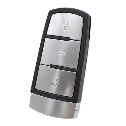 ya 5 8.7 for VW for VW for Passat B6 B7 CC 3-Button Remote Car Key Fob Case Shell + Blade
