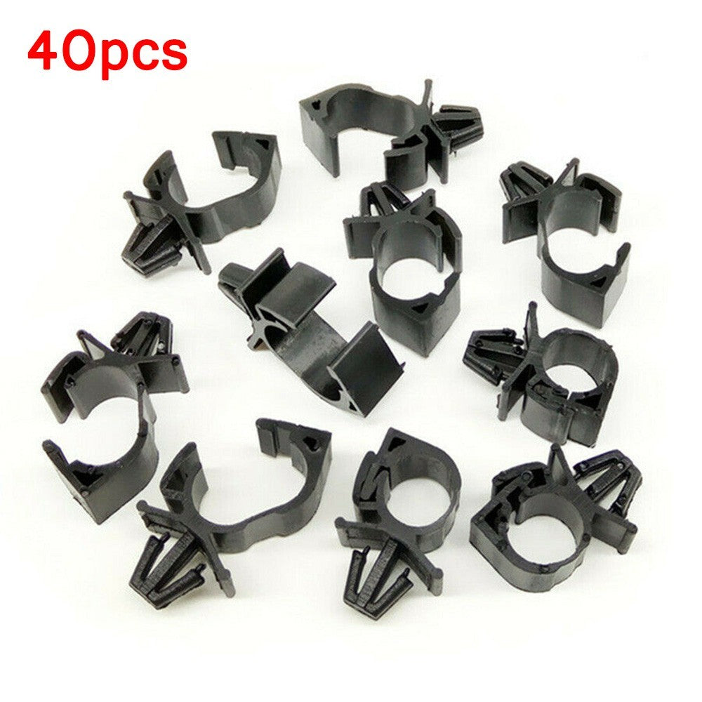 ya 1 7.4 40x Wiring Harness Fastener For Car Route Fixed Clips Pipe Tie Wrap Cable Clamp