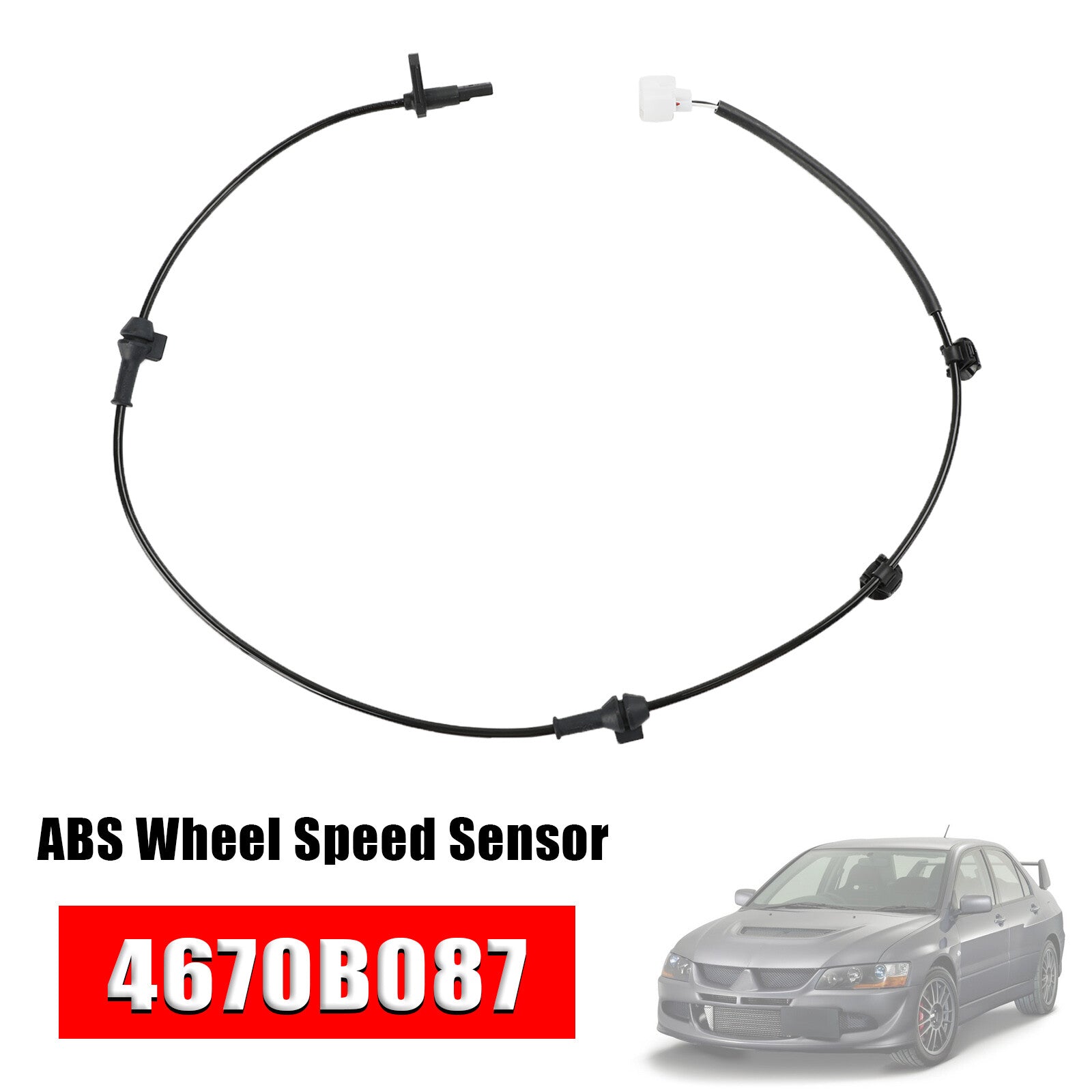 ya 1 8.5.1 ABS Wheel Speed Sensor Front Left/Right For Mirage 4670B087 #1
