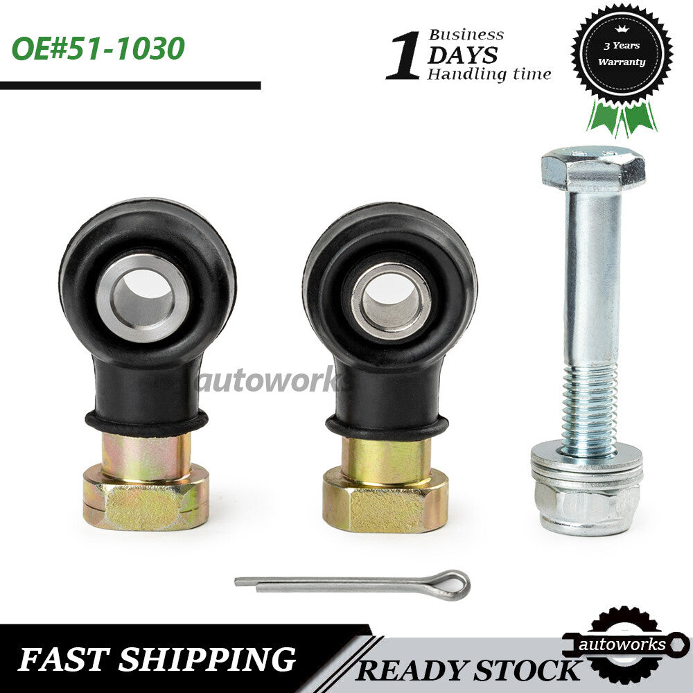 ya 6 6.12 Tie Rod End Kit for Polaris Ranger RZR 500 700 Crew 800 XP 900 51-1030 2001-2019